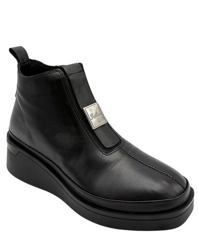 Leather Platform Bootie image 1