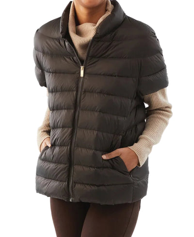 Short Sleeve Puffer Vest image 1