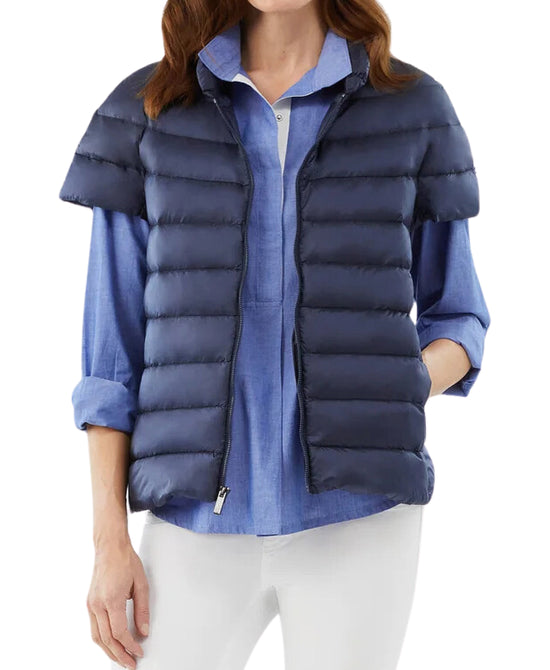 Short Sleeve Puffer Vest view 