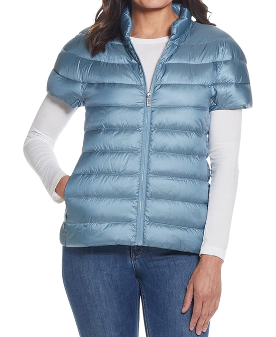 Short Sleeve Puffer Vest view 