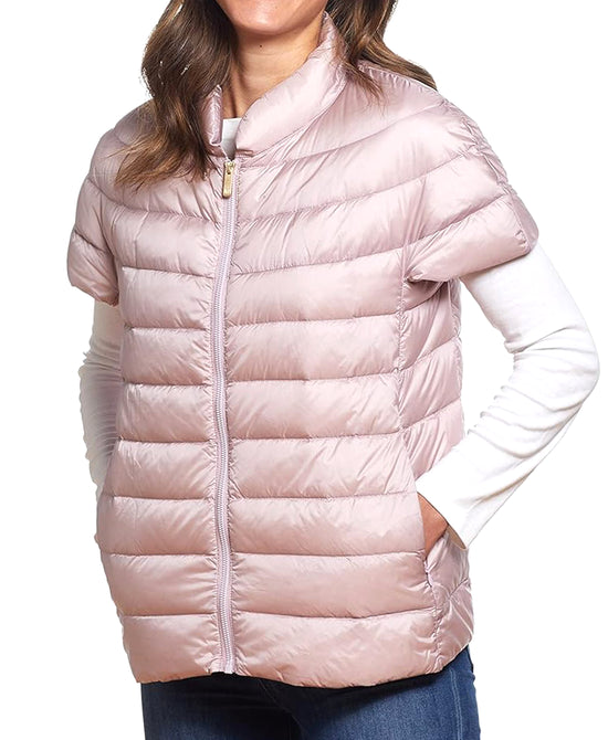 Short Sleeve Puffer Vest view 