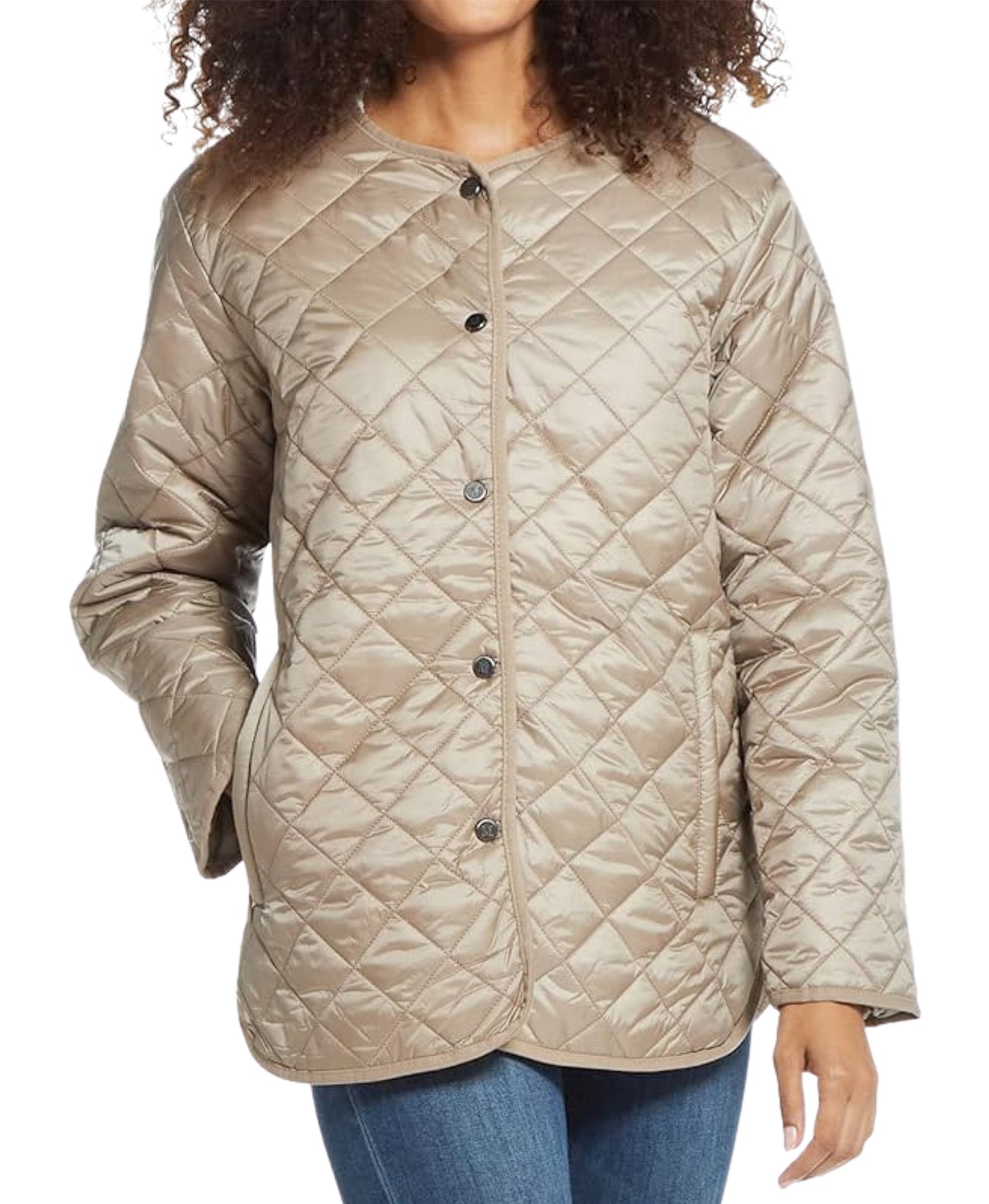 Diamond Quilted Barn Jacket view 1