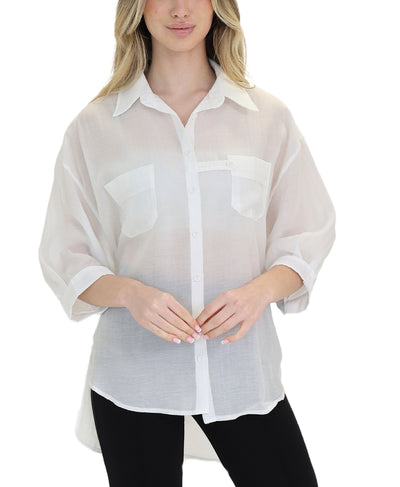 Blouse w/ Tie Back image 1