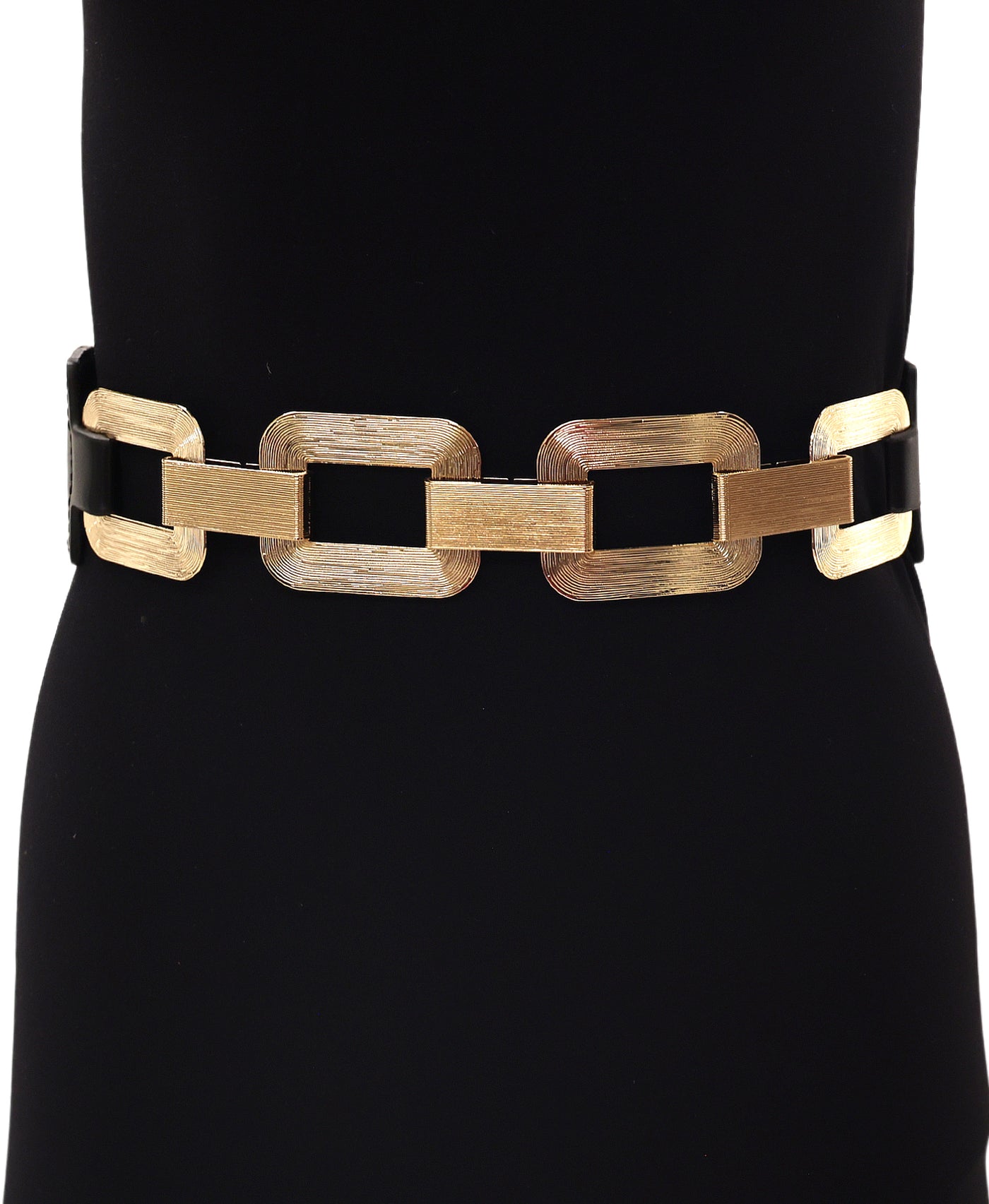 Chain Buckle Elastic Belt view 1