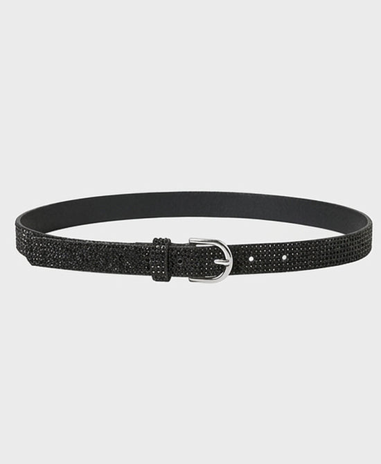 
Rhinestone Belt in BLACK view 2