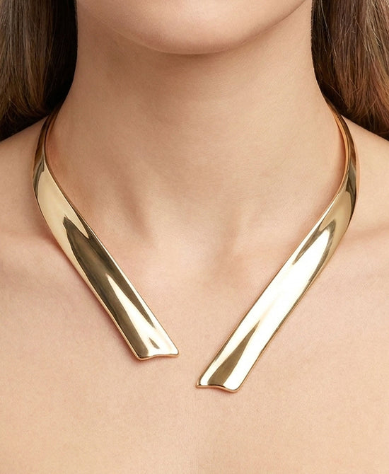 
Collar Necklace in GOLD view 1