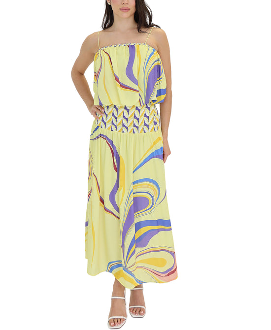 Printed Top & Maxi Skirt Set - 2 Pc Set view 