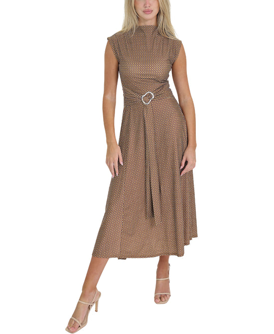 Printed Midi Dress view 