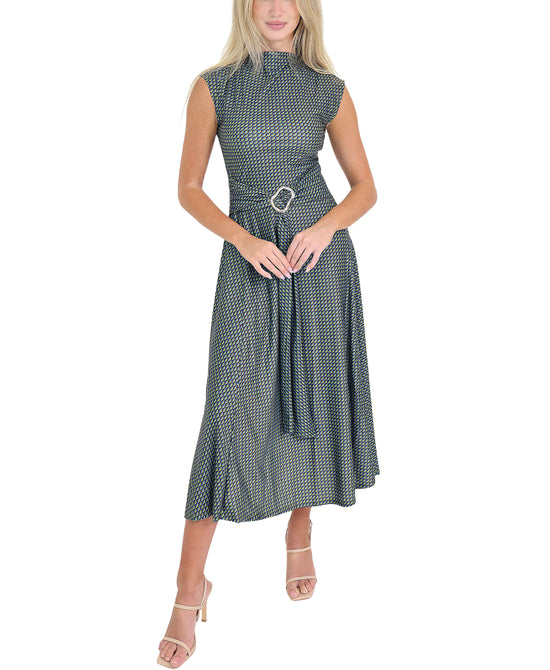 Printed Midi Dress view 