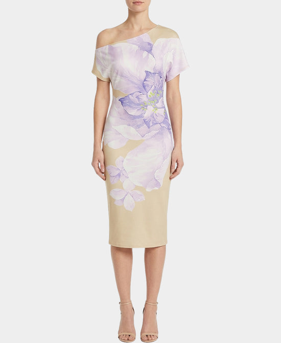 Printed Midi Dress view 1