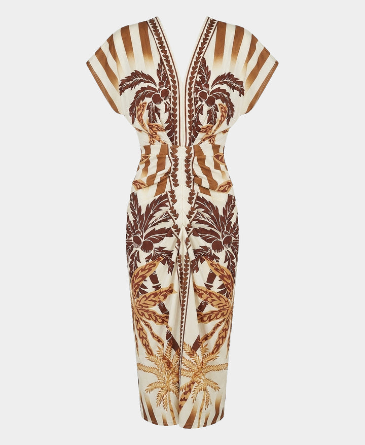 Printed Midi Dress – FOX'S - Online