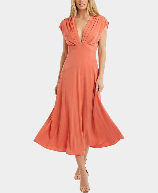 
Maxi Dress in CORAL view 1