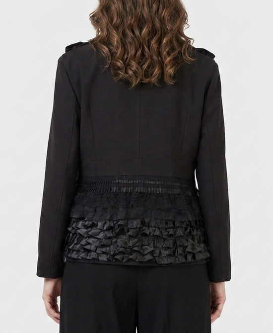 
Mixed Media Blazer in BLACK view 2