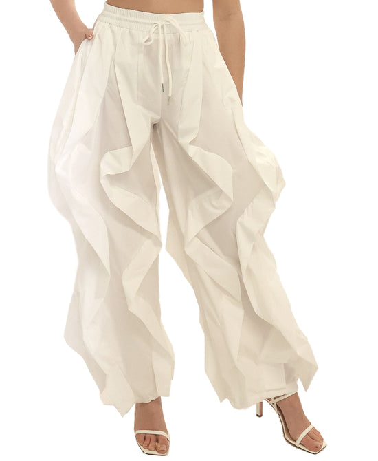 Ruffle Jogger Pant view 