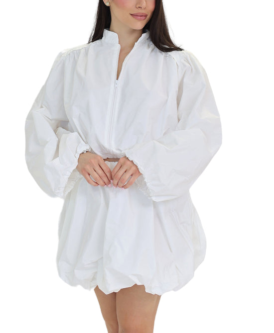 Bubble Jacket & Skirt Set- 2 Pc Set view 