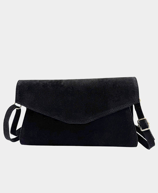 Suede Envelope Crossbody Bag view 