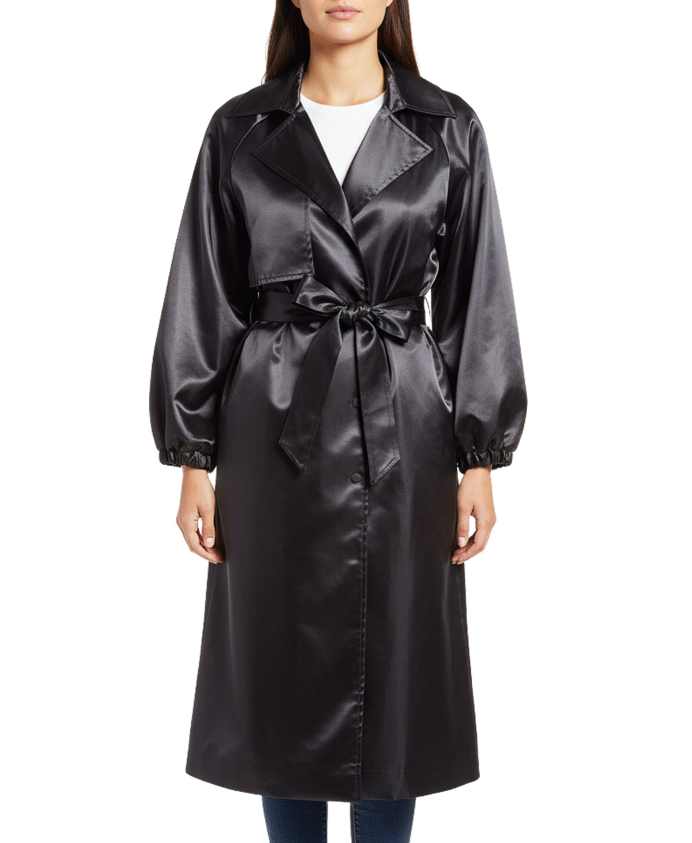 Organza Trench Coat view 1