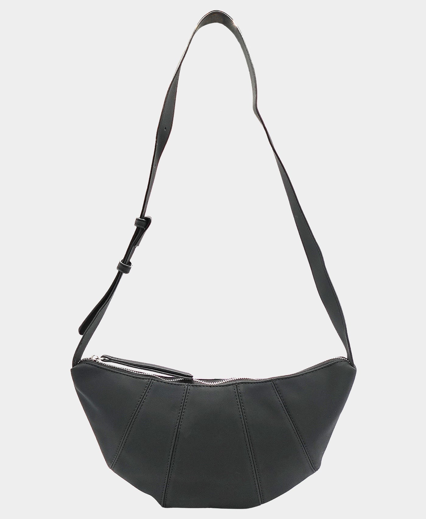 Faux Suede Crossbody Bag view 1