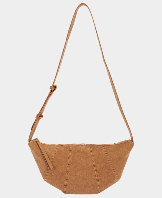 Faux Suede Crossbody Bag view 