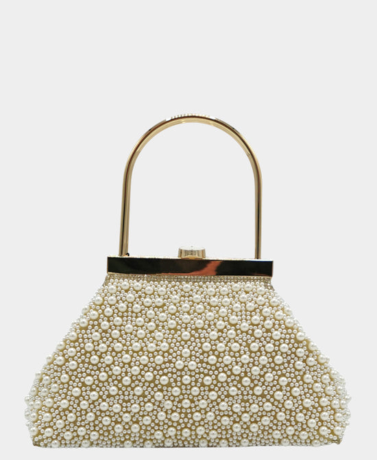 Pearl Embellished Evening Bag view 2
