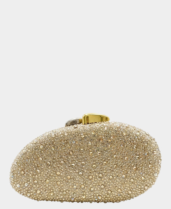 
Crystal Clutch Bag in GOLD view 2
