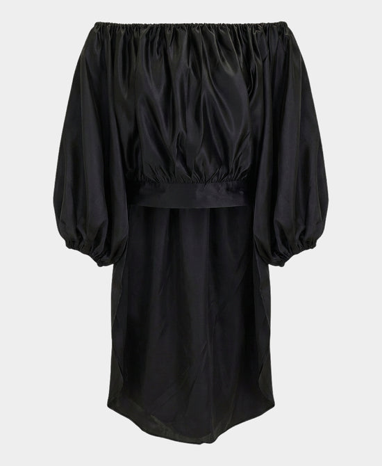 Hi-Lo Satin Top view 2