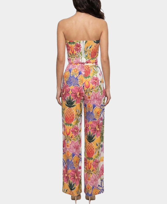 
Printed Scarf Top & Pants Set- 2 Pc Set in MULTI view 2