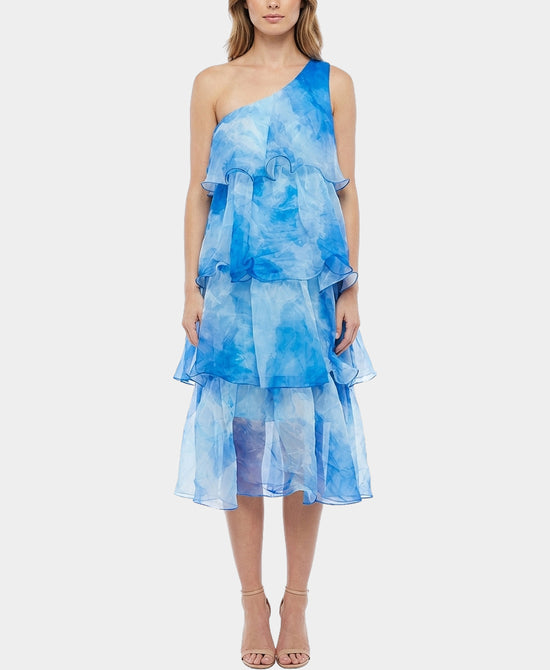 Tiered Midi Dress view 1