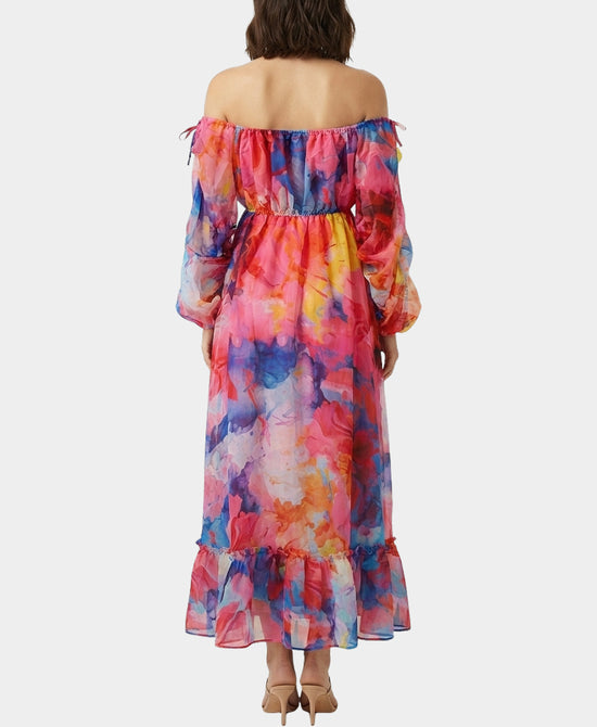 Printed Maxi Dress view 2