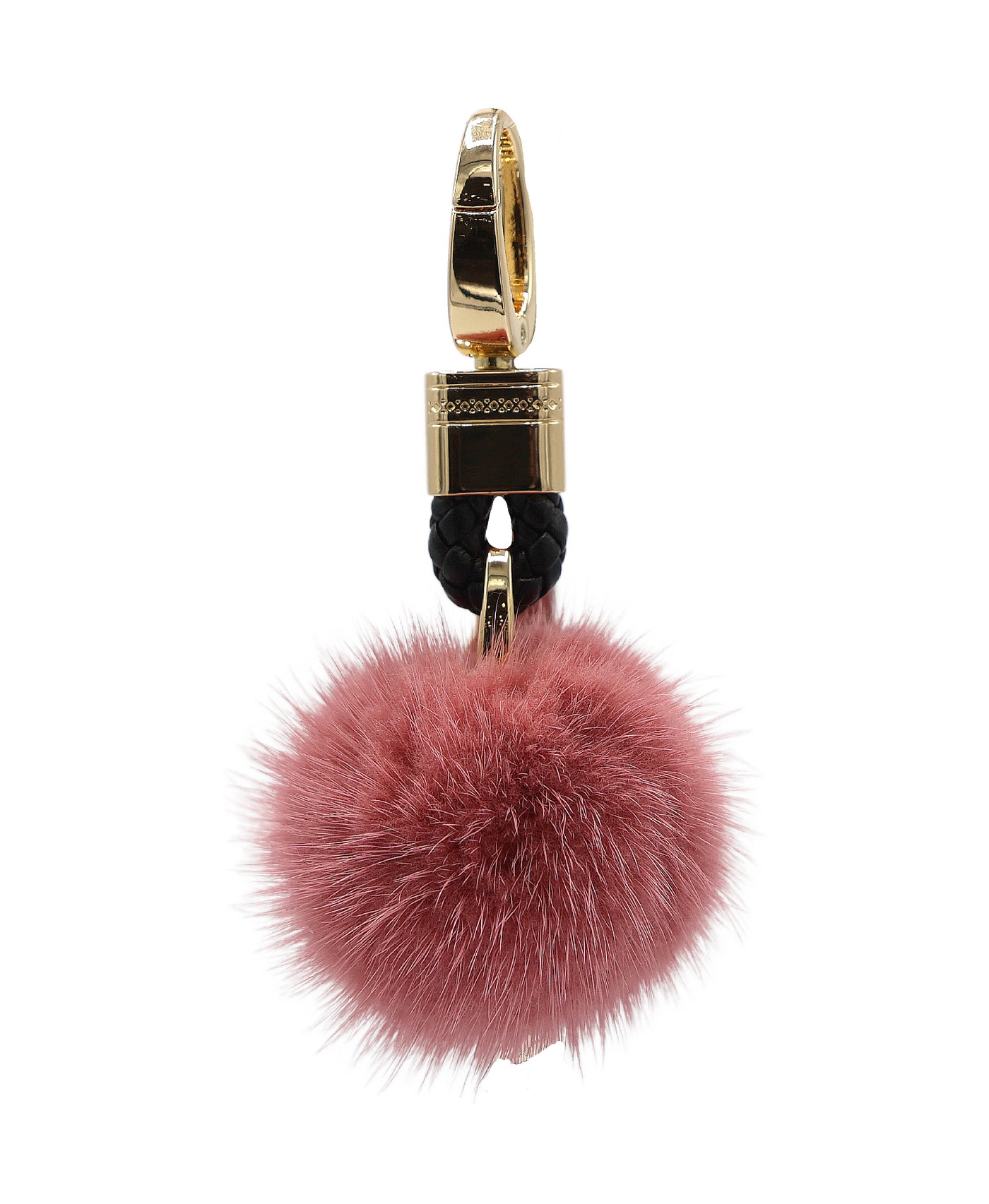 Fur Small Pom Keychain/Bag Charm view 1