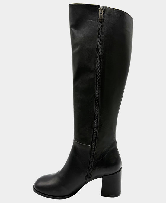 Leather Knee High Boots view 