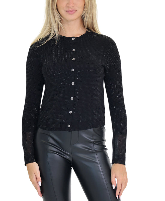 Cardigan w/ Crystals view 