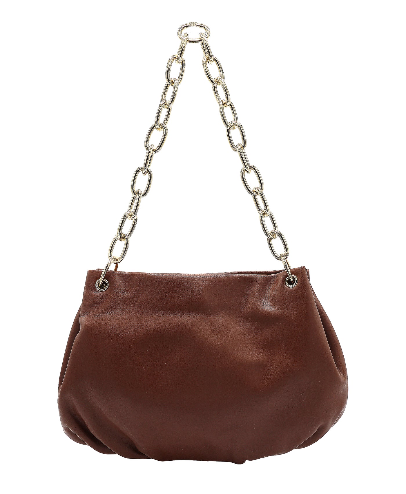 Faux Leather Shoulder Bag view 1