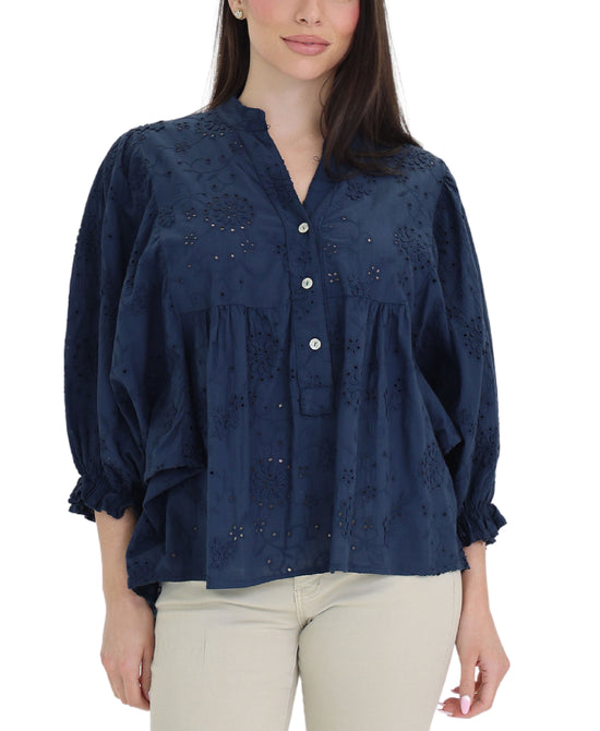 Embroidered Top view 