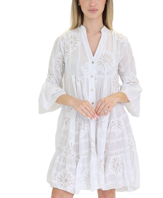 Dress w/ Sequin Flowers view 