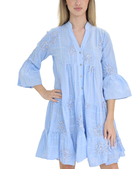 Dress w/ Sequin Flowers view 