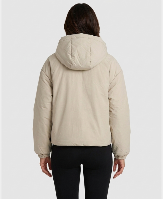 
Hooded Jacket in BEIGE view 2