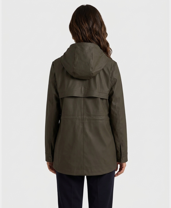 
Rubber Rain Jacket in BROWN view 2