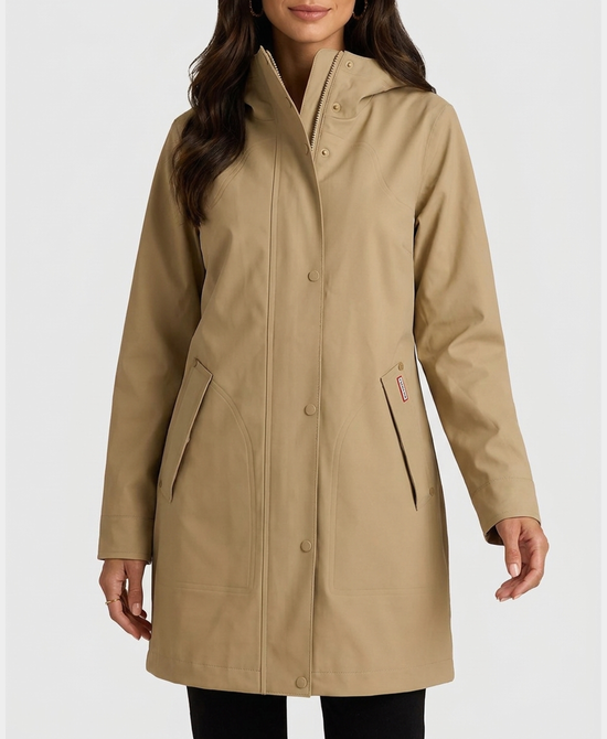 
Rubber Rain Jacket in TAN view 1