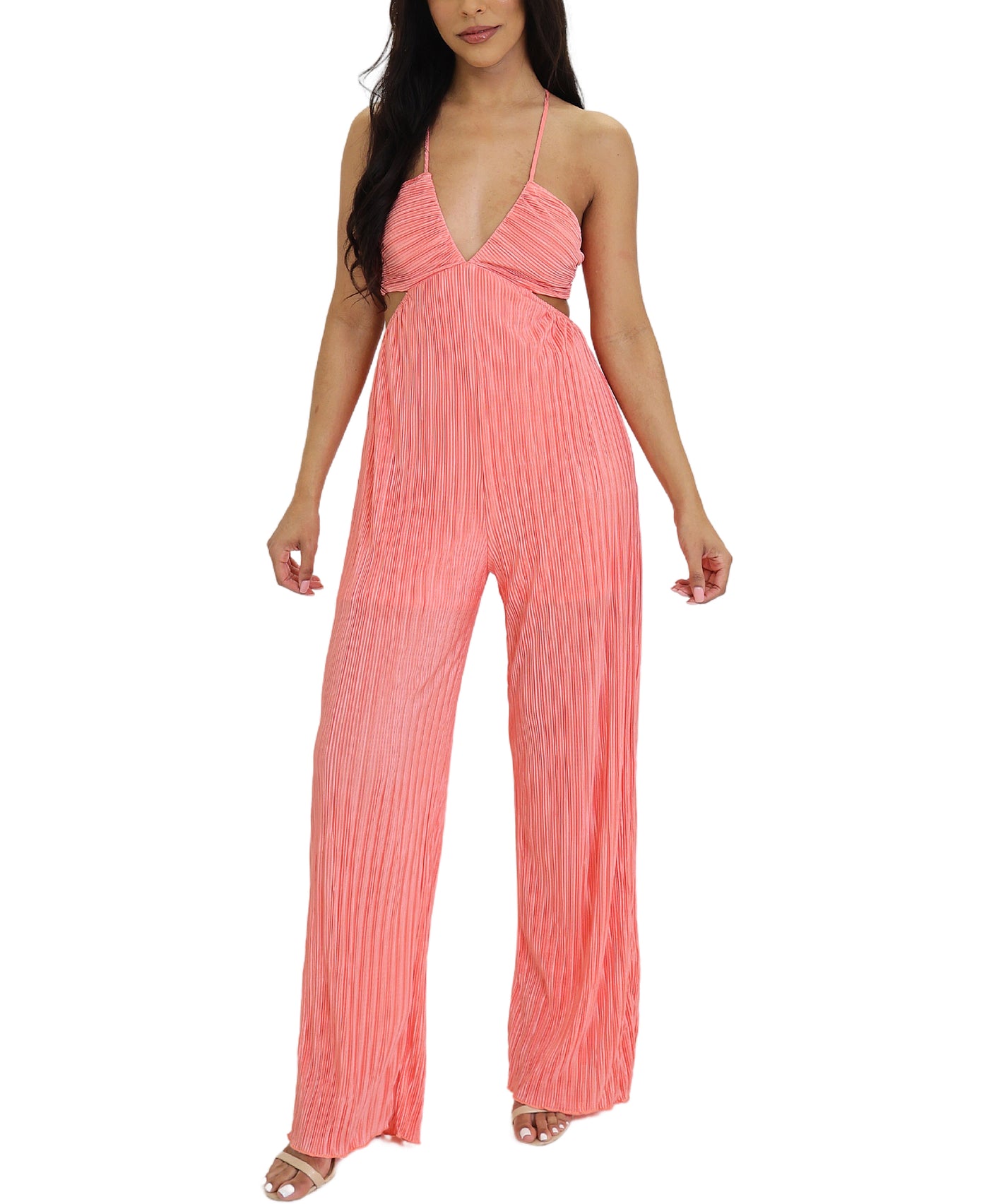 Pleated Jumpsuit view 1