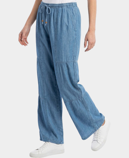 
Tiered Pants in BLUE view 1