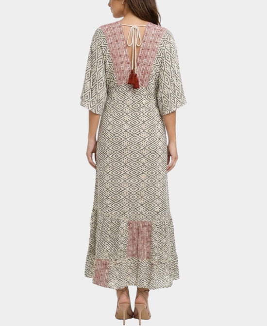 
Print Maxi Dress in RED MULTI view 2