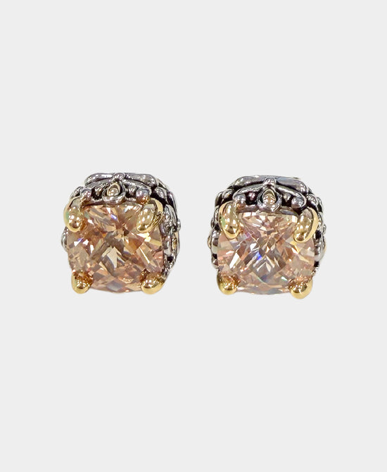 Cubic Zirconia Stud Earrings view 