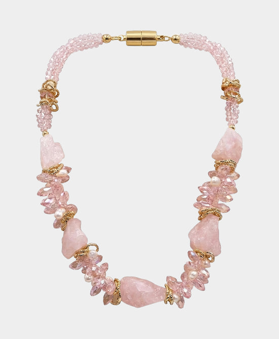 Cluster Beaded Necklace view 2