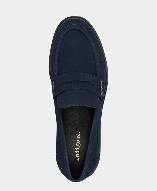
Faux Suede Loafer in NAVY view 2