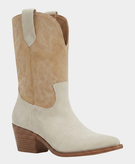 
Western Boot in BEIGE view 1