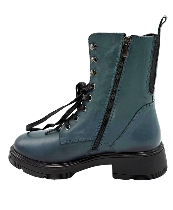 Leather Combat Boots view 