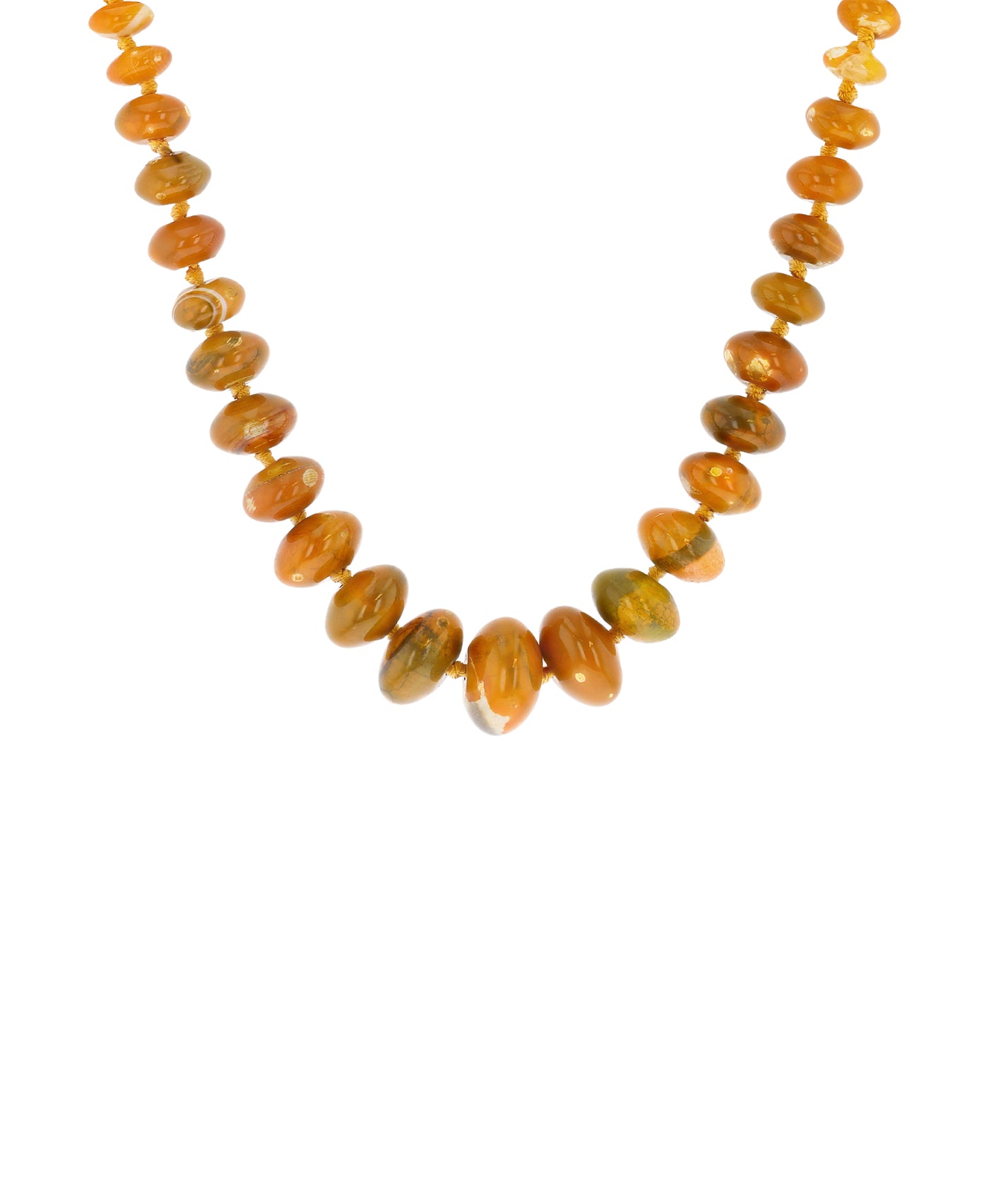 Agate Beaded Necklace image 1