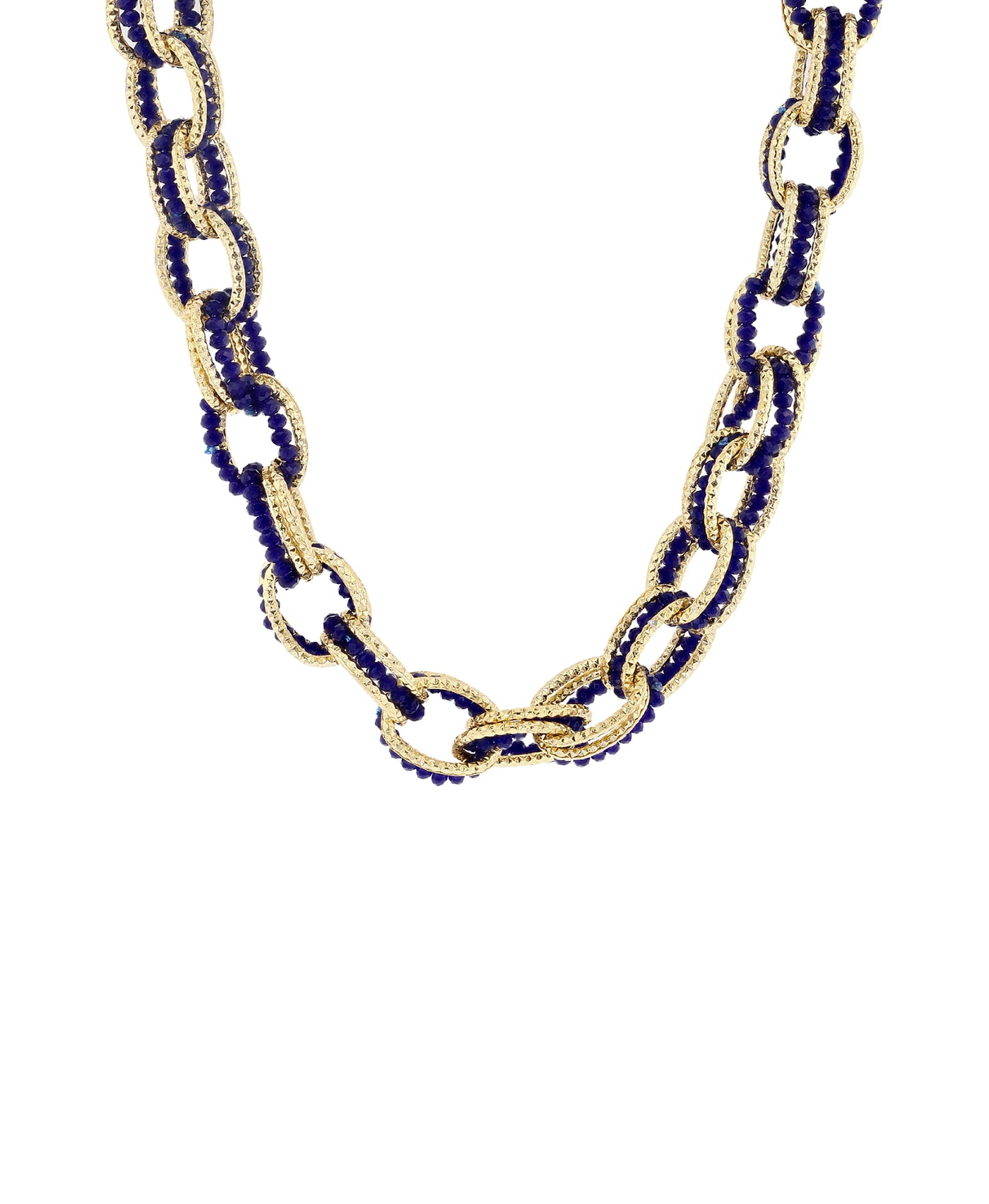 Chain & Bead Necklace image 1