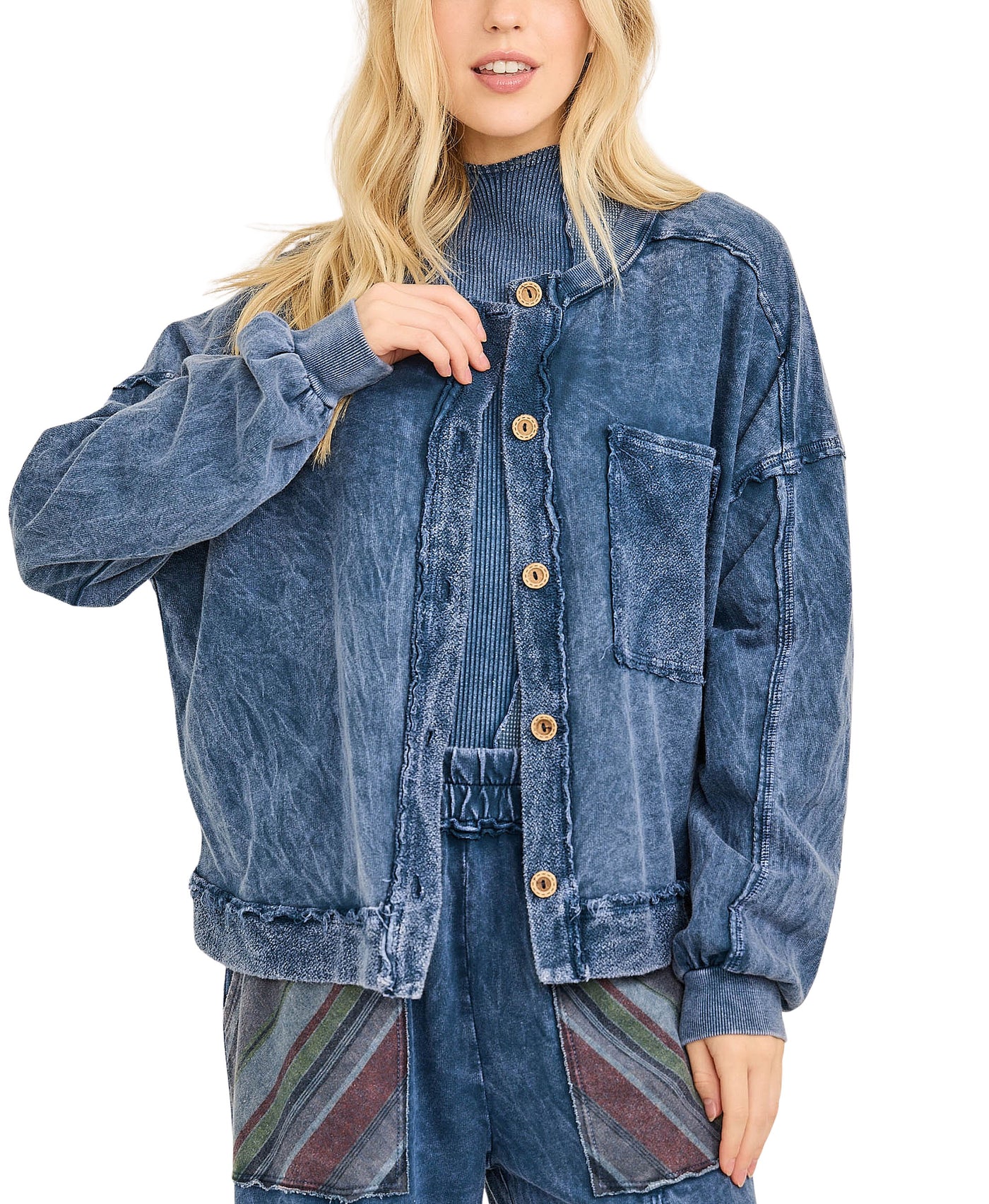 Mineral Wash Cardigan view 1